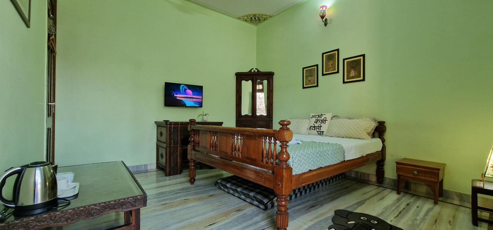 Harsidhi Haveli Apartman Bikánér Szoba fotó